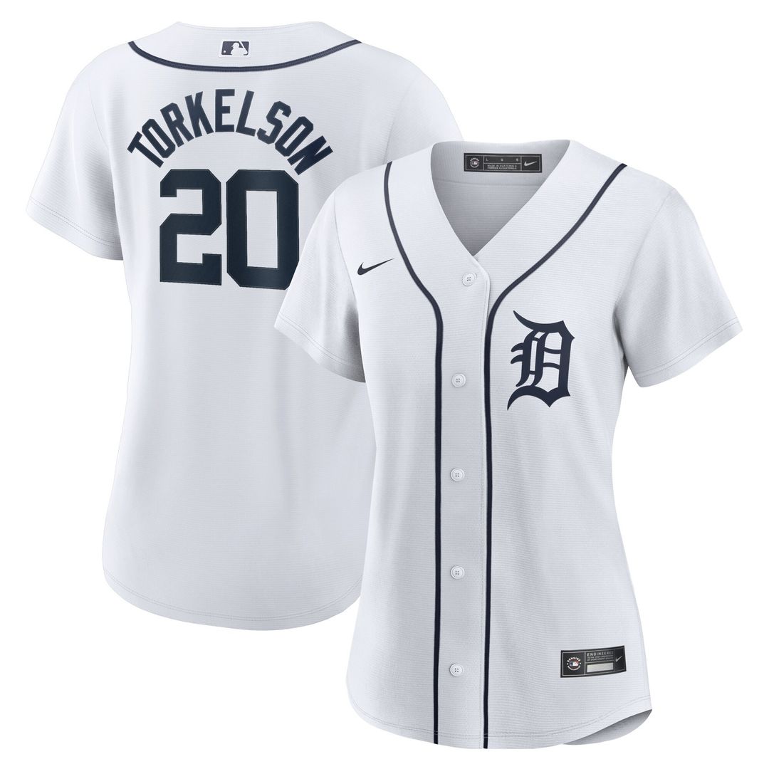 Detroit Tigers Spencer Torkelson Nike Women's Home Replica Player Jersey - White