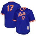 New York Mets Keith Hernandez Mitchell & Ness 1986 Cooperstown Mesh Pullover Jersey - Royal