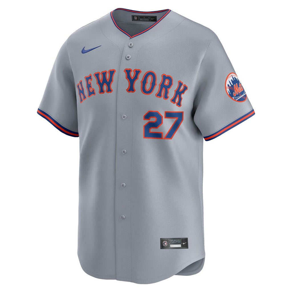 New York Mets Mark Vientos Nike All - Star Limited Jersey - Gray