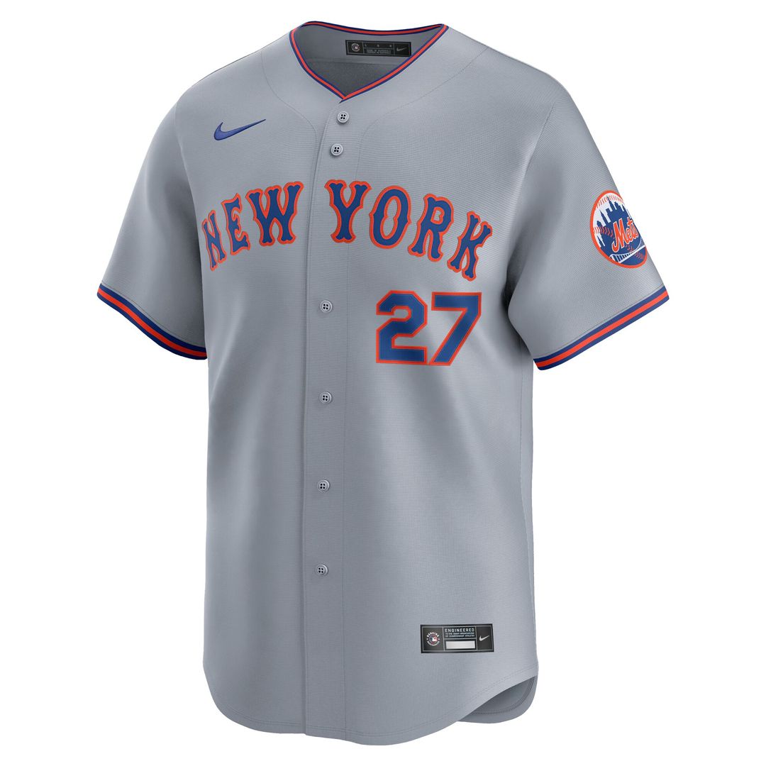 New York Mets Mark Vientos Nike All - Star Limited Jersey - Gray