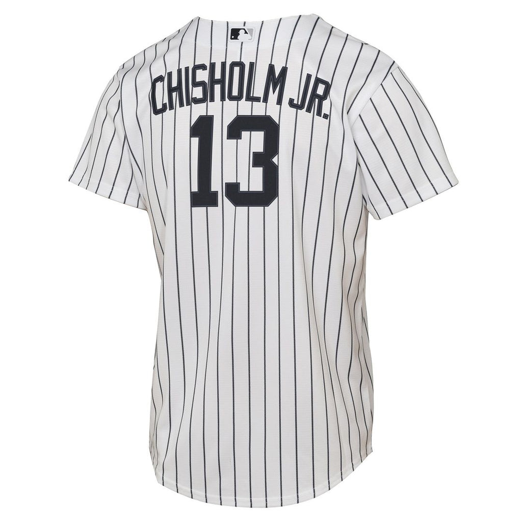 New York Yankees Jazz Chisholm Jr. Nike Youth Home Replica Jersey - White