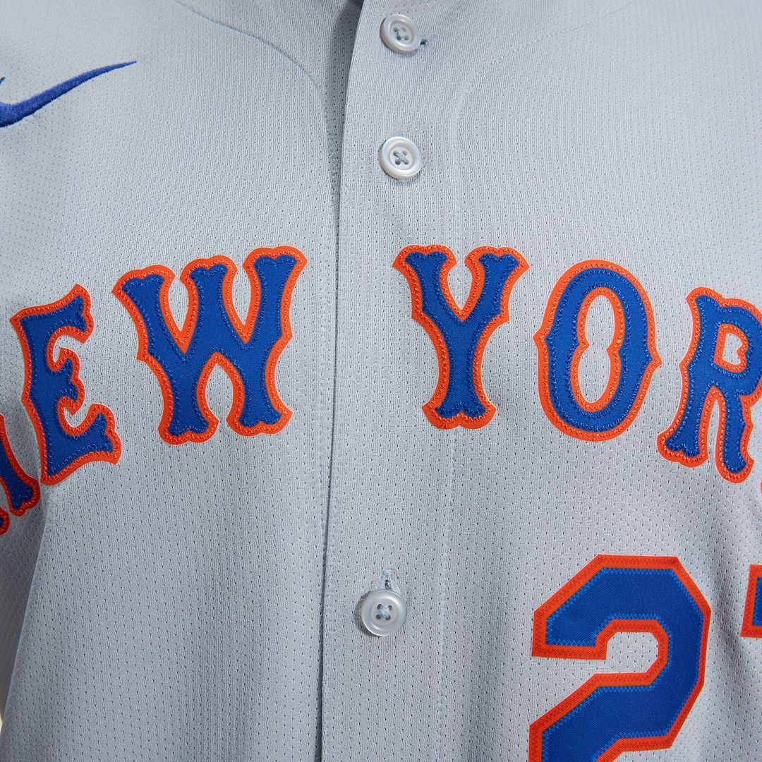 New York Mets Mark Vientos Nike All - Star Limited Jersey - Gray