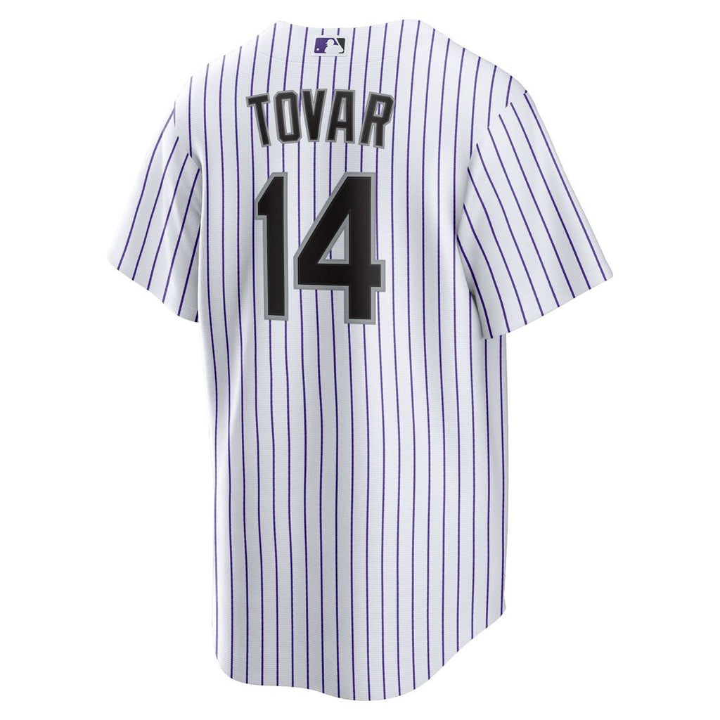 Colorado Rockies Ezequiel Tovar Nike Home Replica Jersey - White