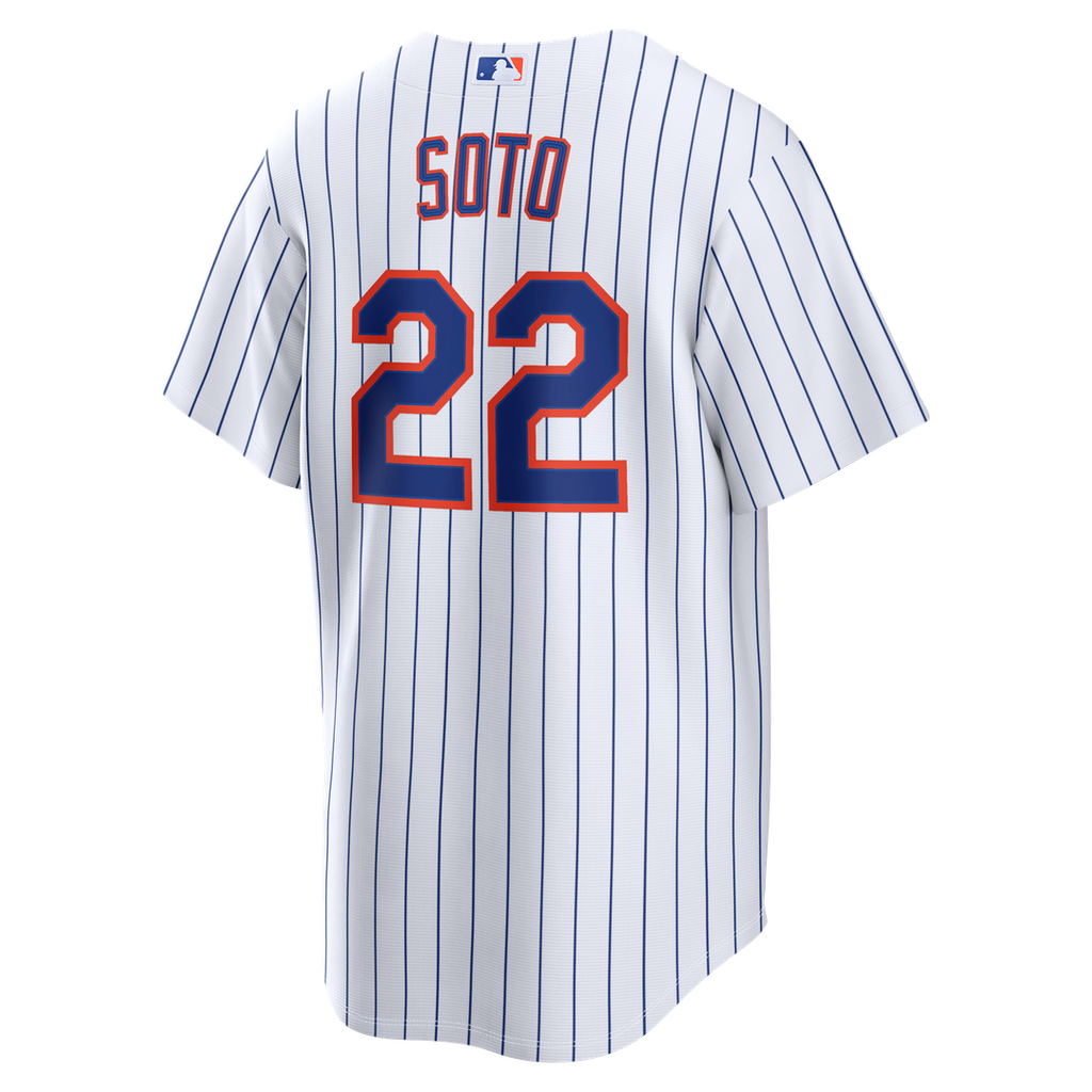 New York Mets Juan Soto Nike Home Replica Jersey - White
