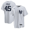 New York Yankees Gerrit Cole Nike Home Replica Player Name Jersey - White
