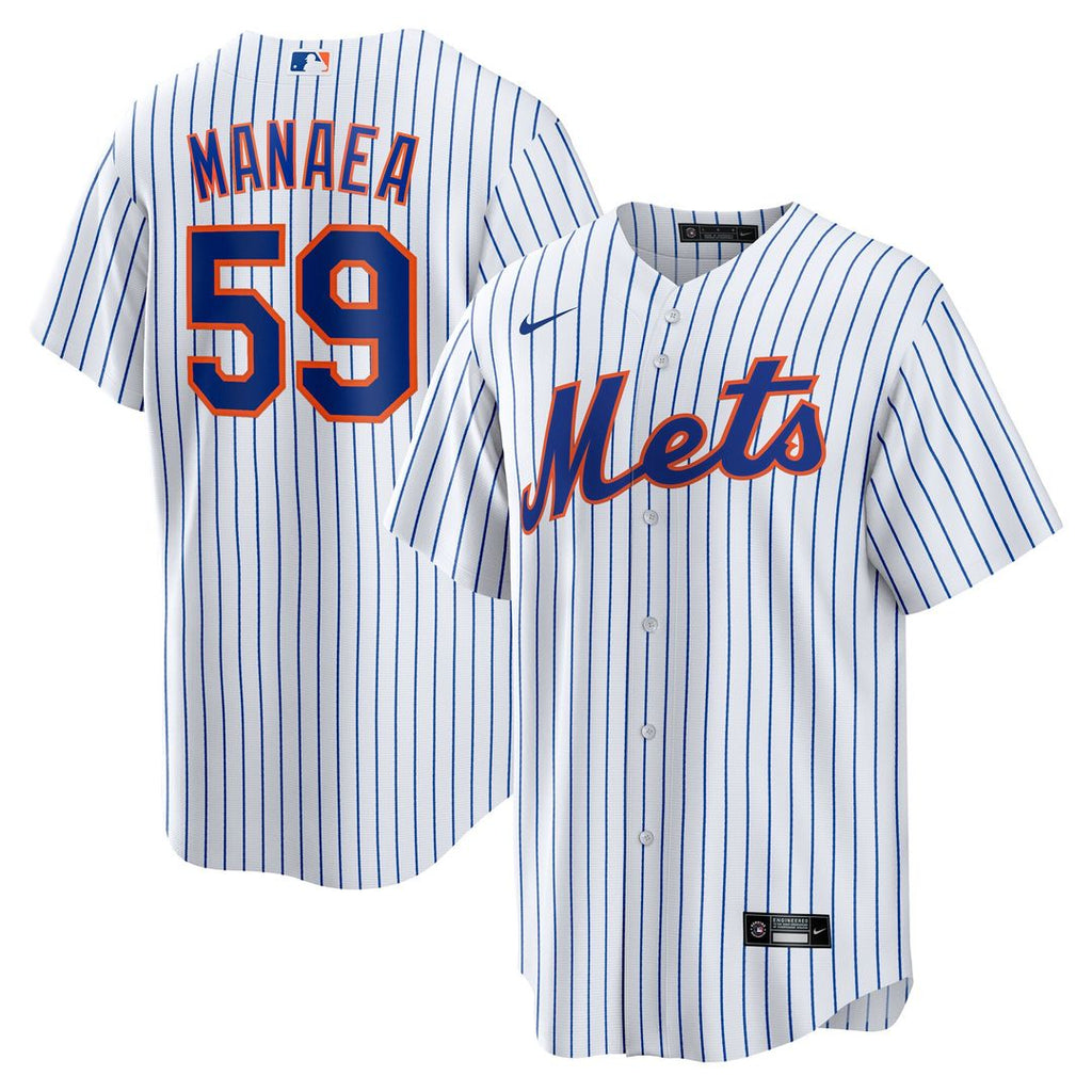 New York Mets Sean Manaea Nike Home Replica Jersey - White