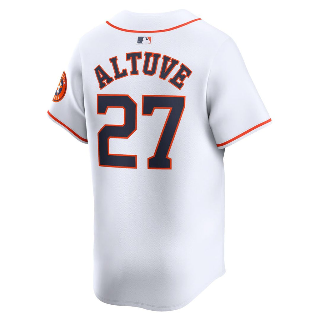 Houston Astros Jose Altuve Nike Home Limited Player Jersey - White