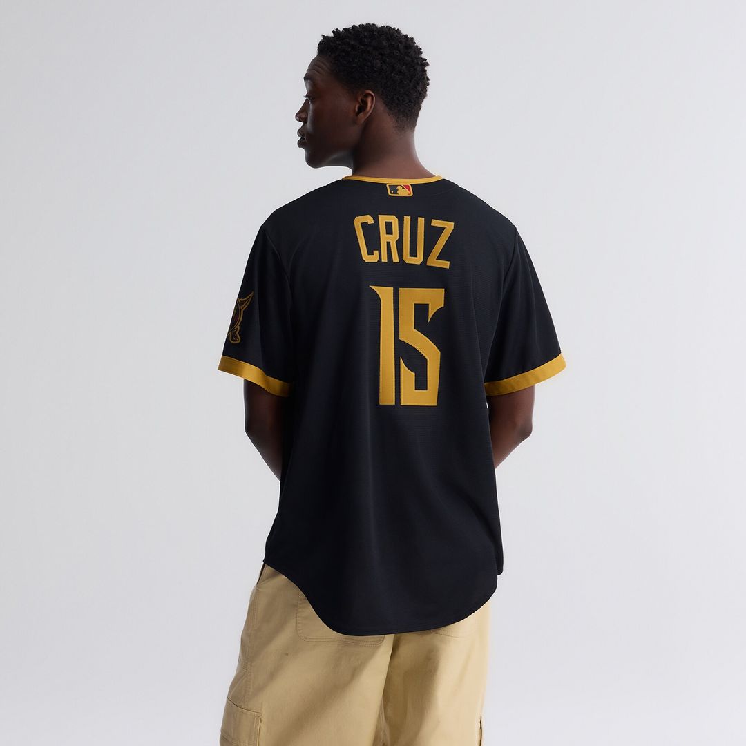 Pittsburgh Pirates Oneil Cruz Nike 2026 City Connect Stadium Jersey - Black