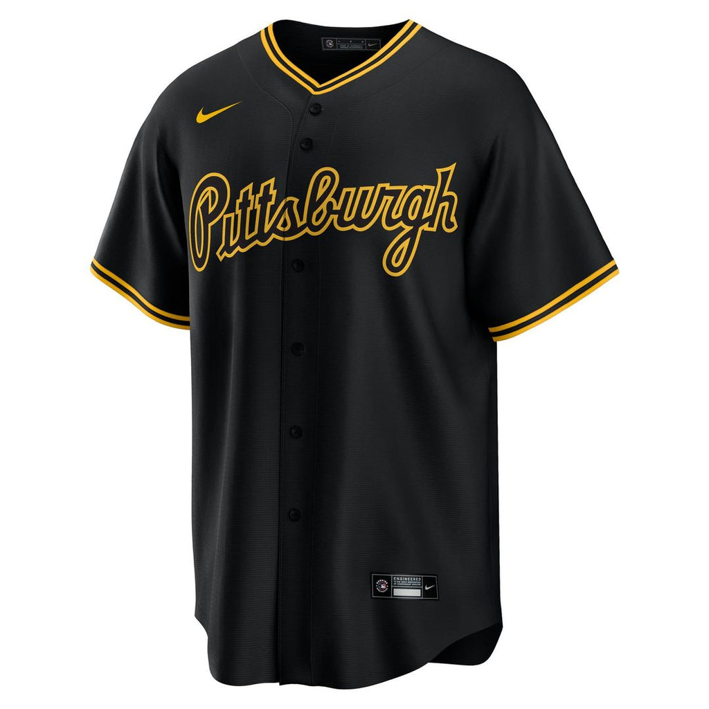 Pittsburgh Pirates Konnor Griffin Nike Alternate Replica Jersey - Black