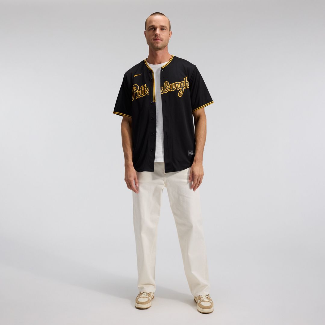 Pittsburgh Pirates Nike Alternate Replica Team Jersey - Black
