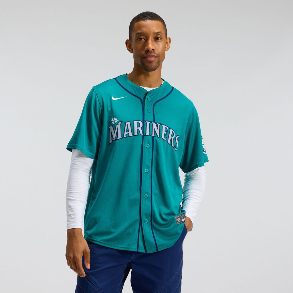 Seattle Mariners Cal Raleigh Nike Alternate Limited Jersey - Teal