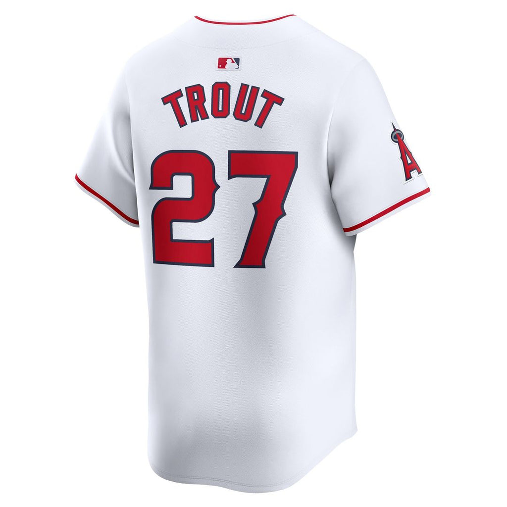 Los Angeles Angels Mike Trout Nike Youth Home Limited Player Jersey - White