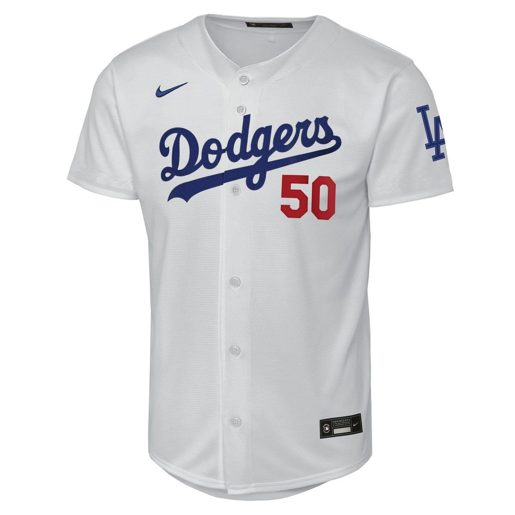 Los Angeles Dodgers Mookie Betts Nike Youth Home Stadium Jersey - White