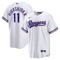 Texas Rangers Kyle Higashioka Nike Home Replica Jersey - White