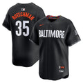 Baltimore Orioles Adley Rutschman Nike City Connect Limited Player Jersey - Black