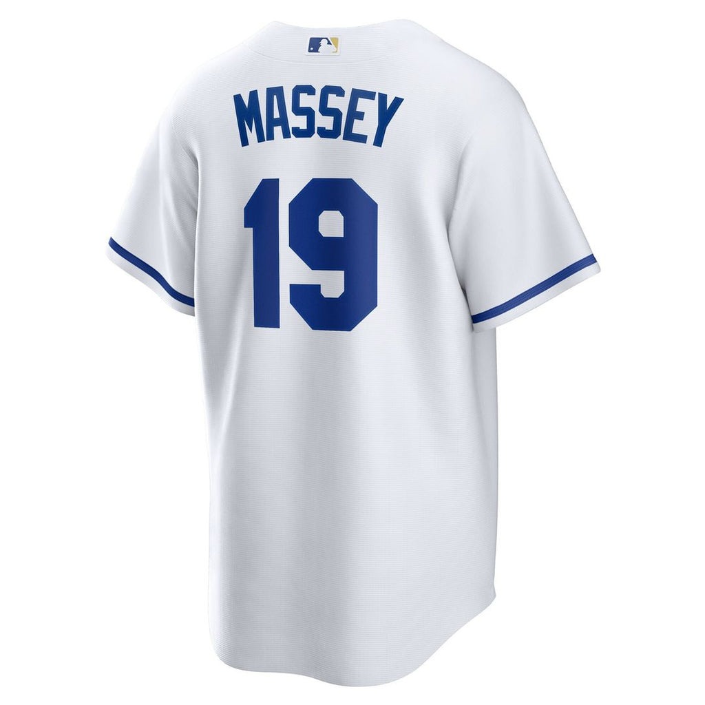 Kansas City Royals Michael Massey Nike Home Replica Jersey - White