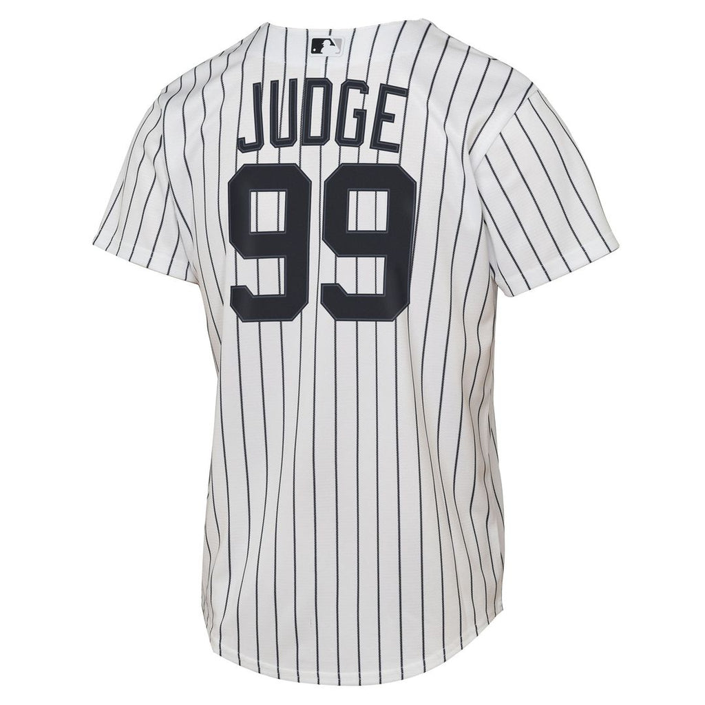 New York Yankees Aaron Judge Nike Youth Home Replica Player Jersey - White