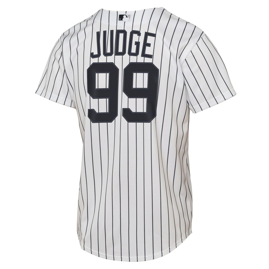 New York Yankees Aaron Judge Nike Youth Home Replica Player Jersey - White