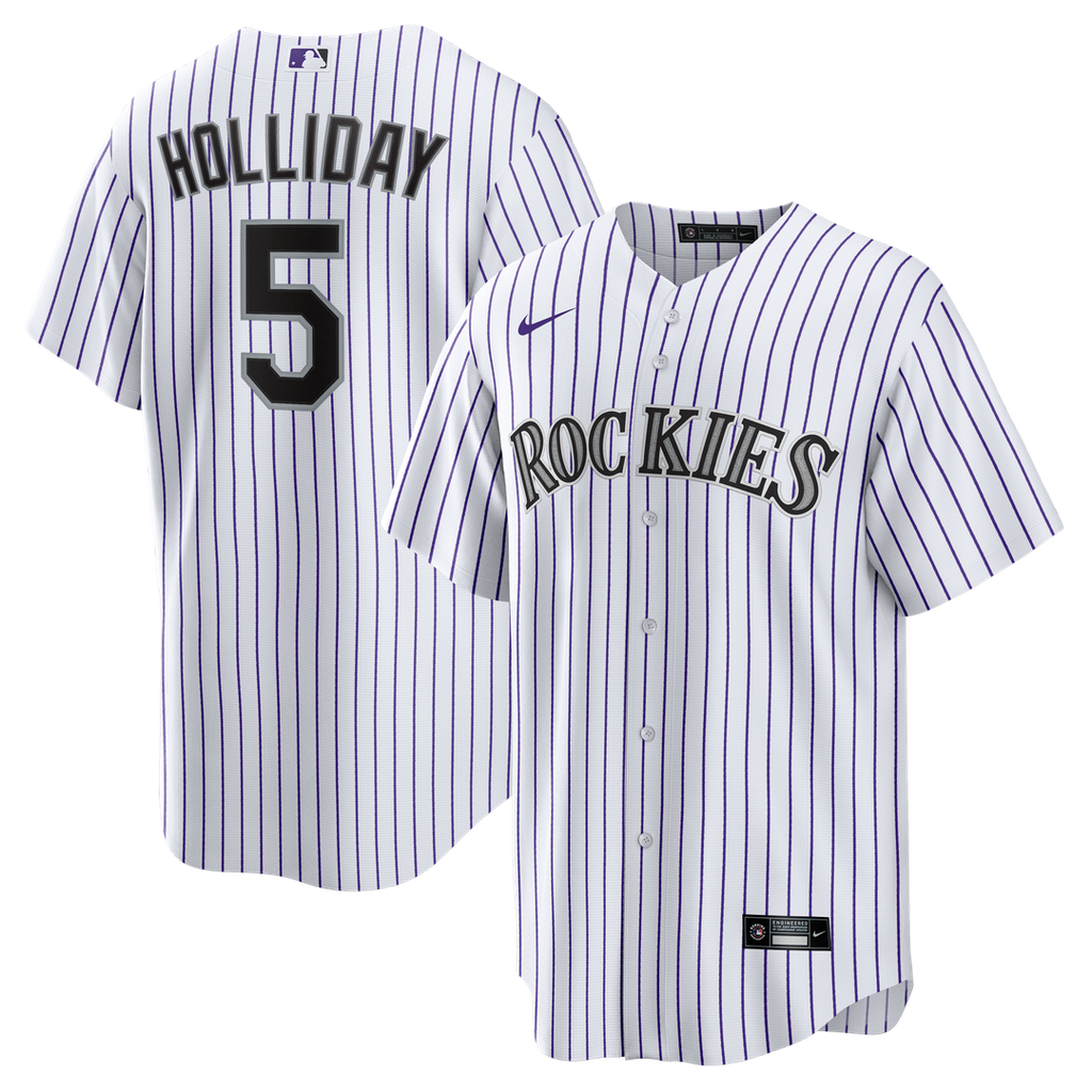 Colorado Rockies Matt Holliday Nike Home Retired Player Replica Jersey - White