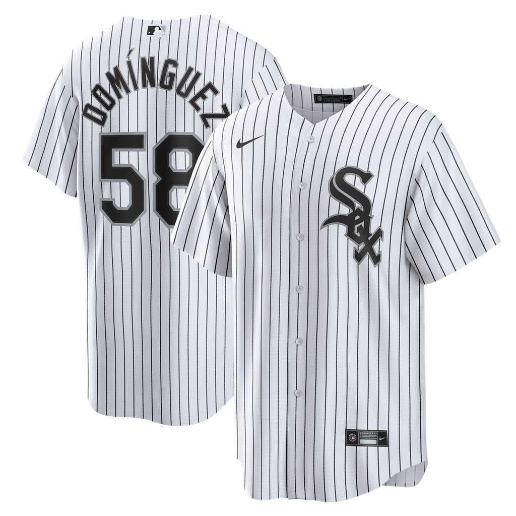 Chicago White Sox Seranthony Domínguez Nike Home Replica Jersey - White