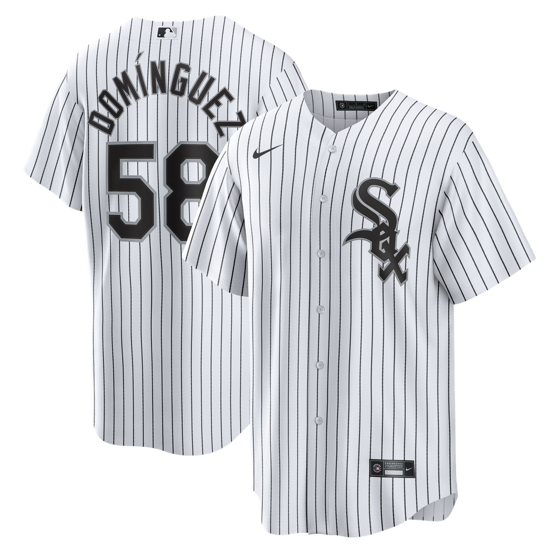 Chicago White Sox Seranthony Domínguez Nike Home Replica Jersey - White