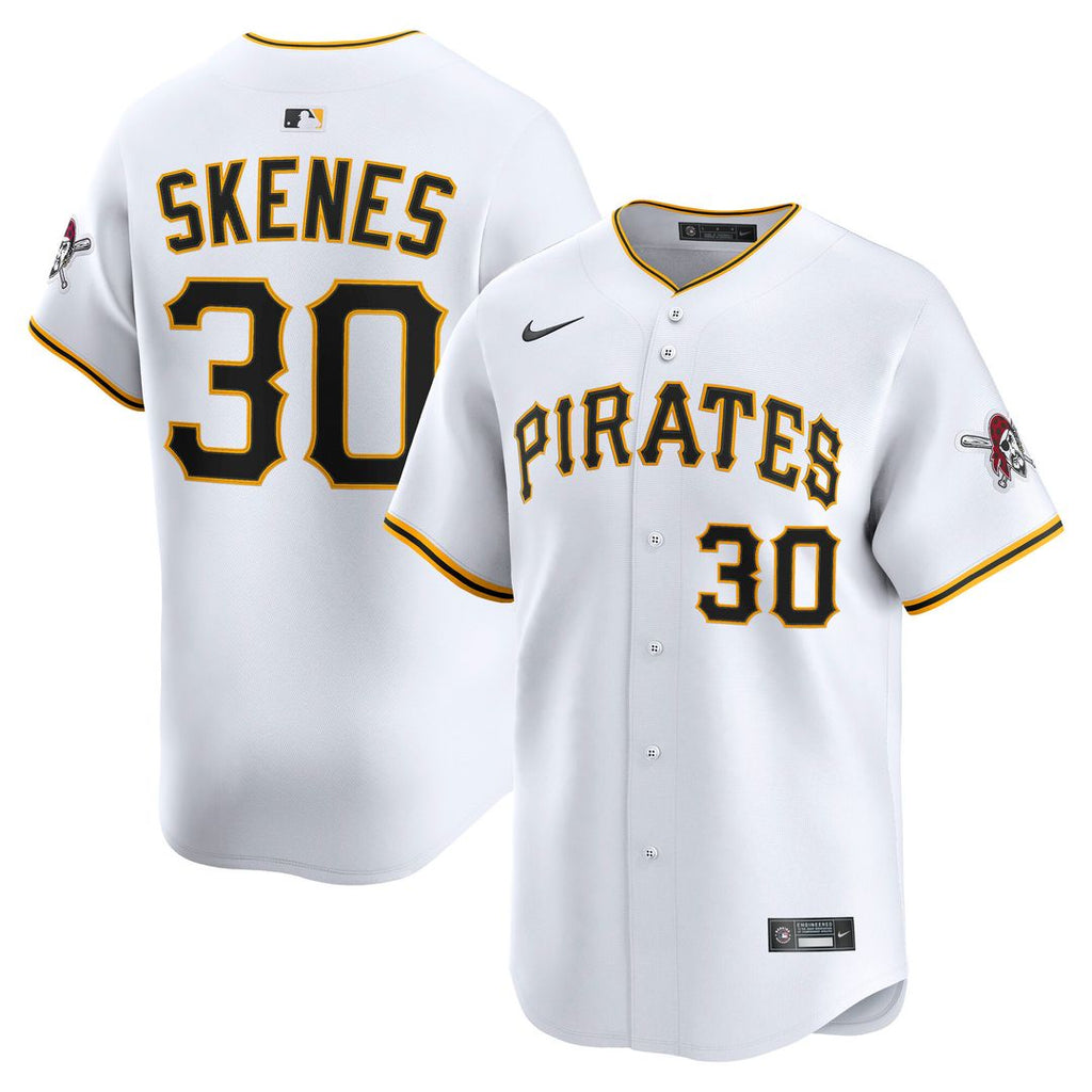 Pittsburgh Pirates Paul Skenes Nike Home Limited Player Jersey - White