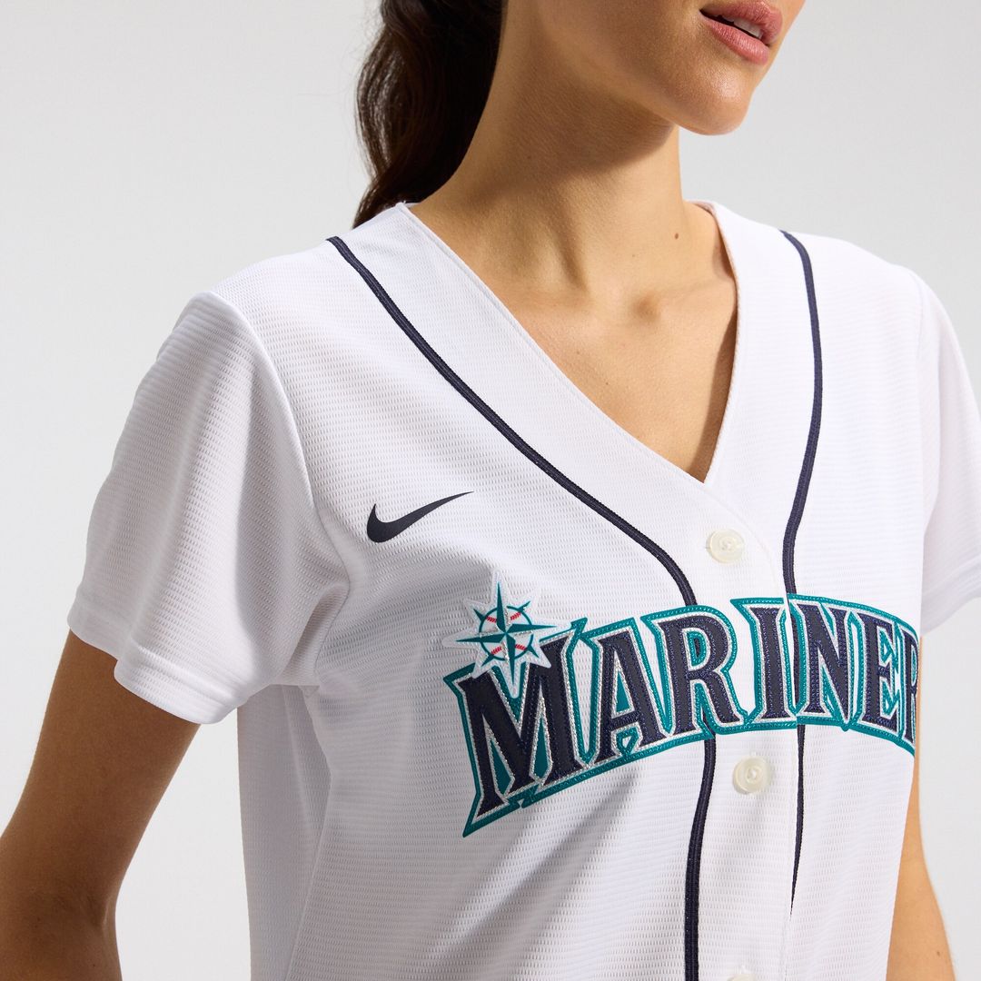 Seattle Mariners Cal Raleigh Nike Women's Home Replica Jersey - White