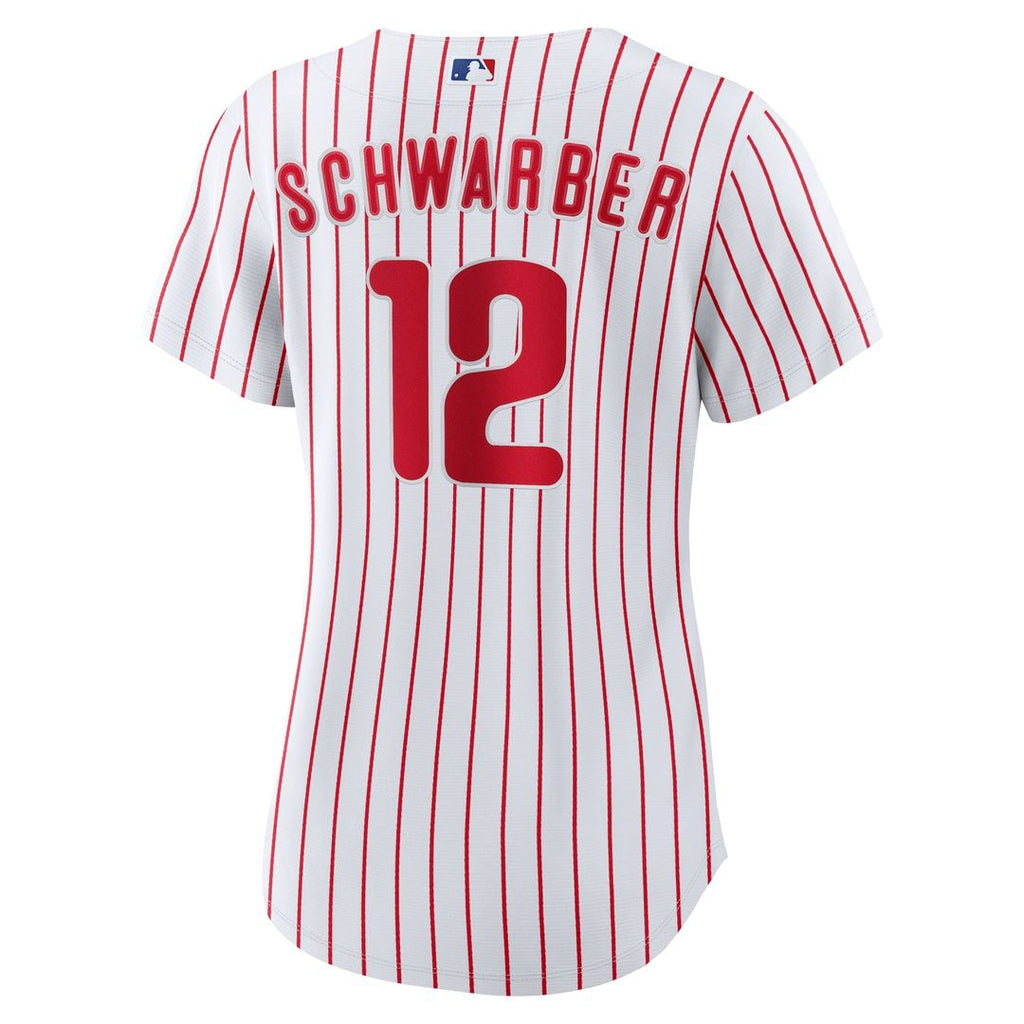 Philadelphia Phillies Kyle Schwarber Nike Women's Home Replica Jersey - White
