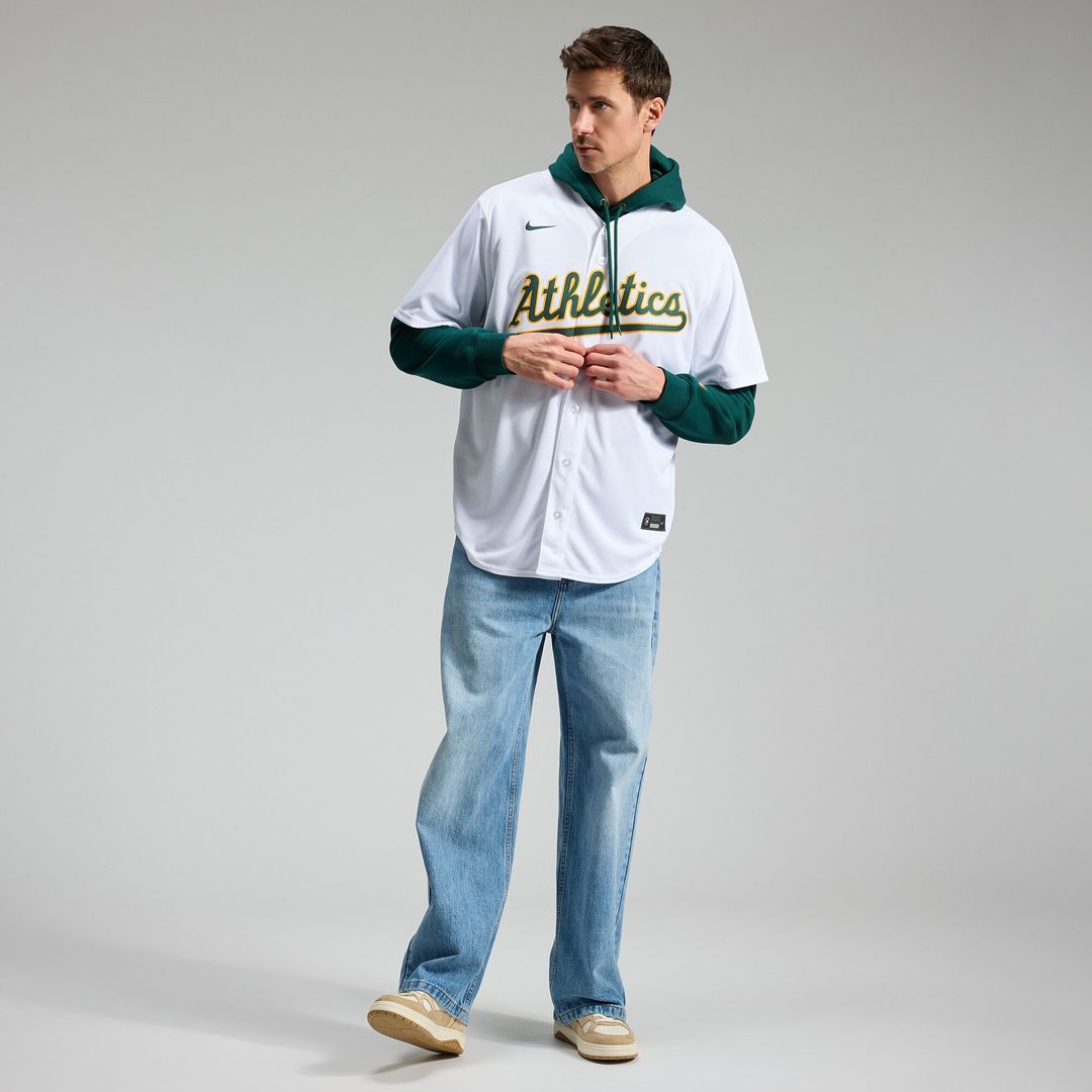 Athletics Nick Kurtz Nike Home Replica Jersey - White
