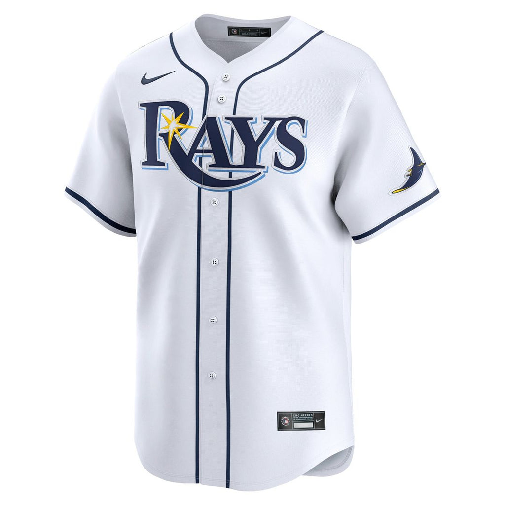 Tampa Bay Rays Brandon Lowe Nike Home Limited Player Jersey - White