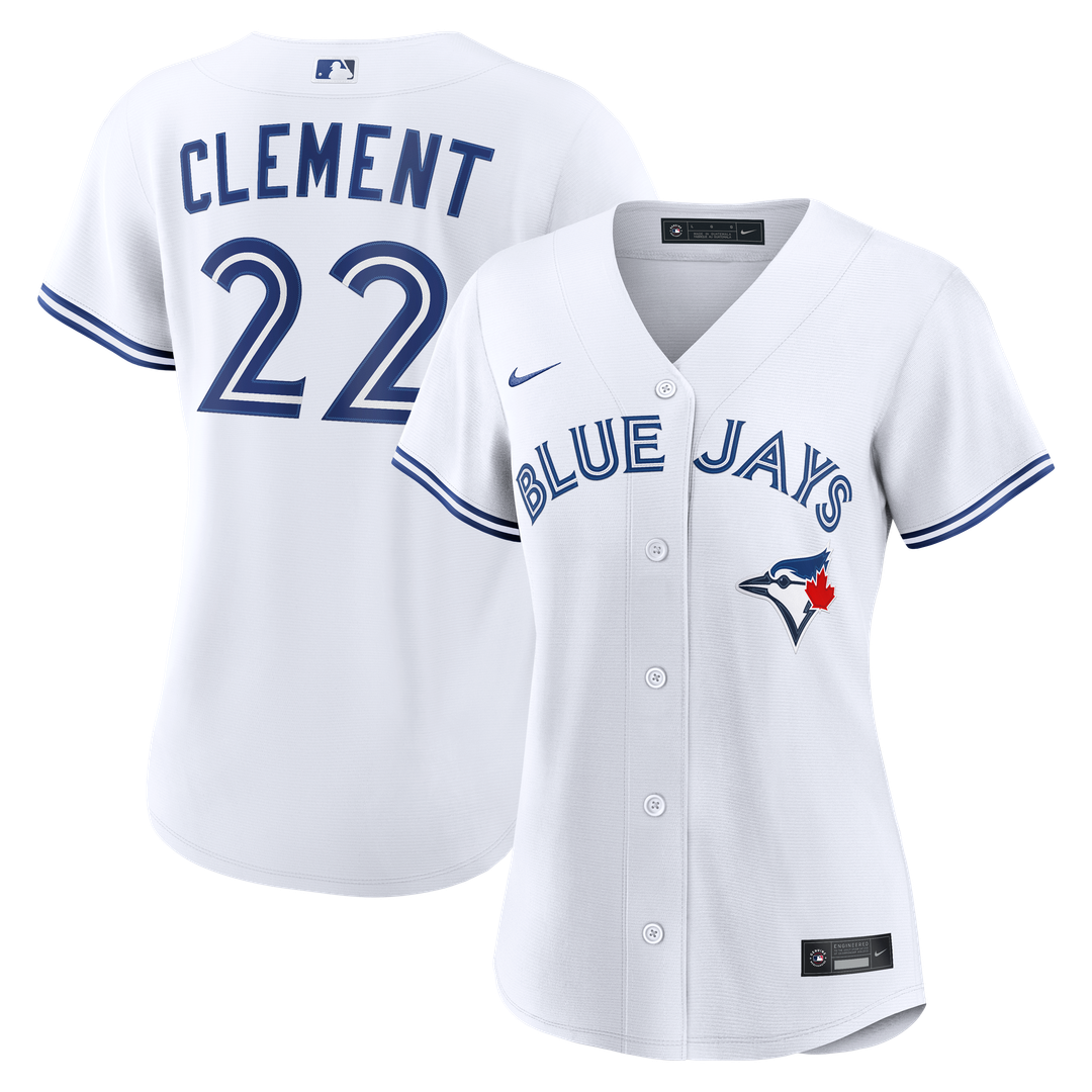 Toronto Blue Jays Ernie Clement Nike Women's Home Replica Jersey - White