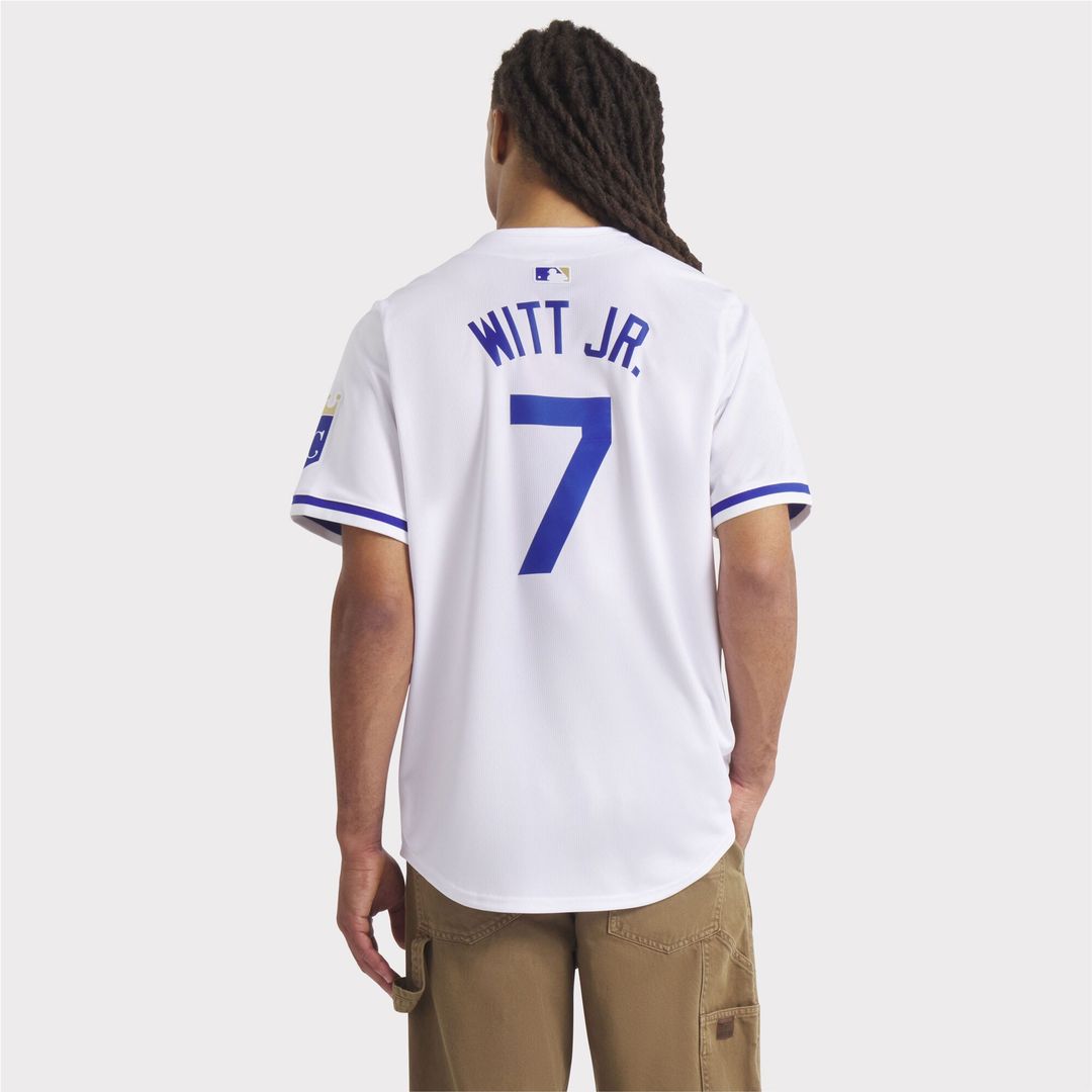 Kansas City Royals Bobby Witt Jr. Nike Home Limited Player Jersey - White
