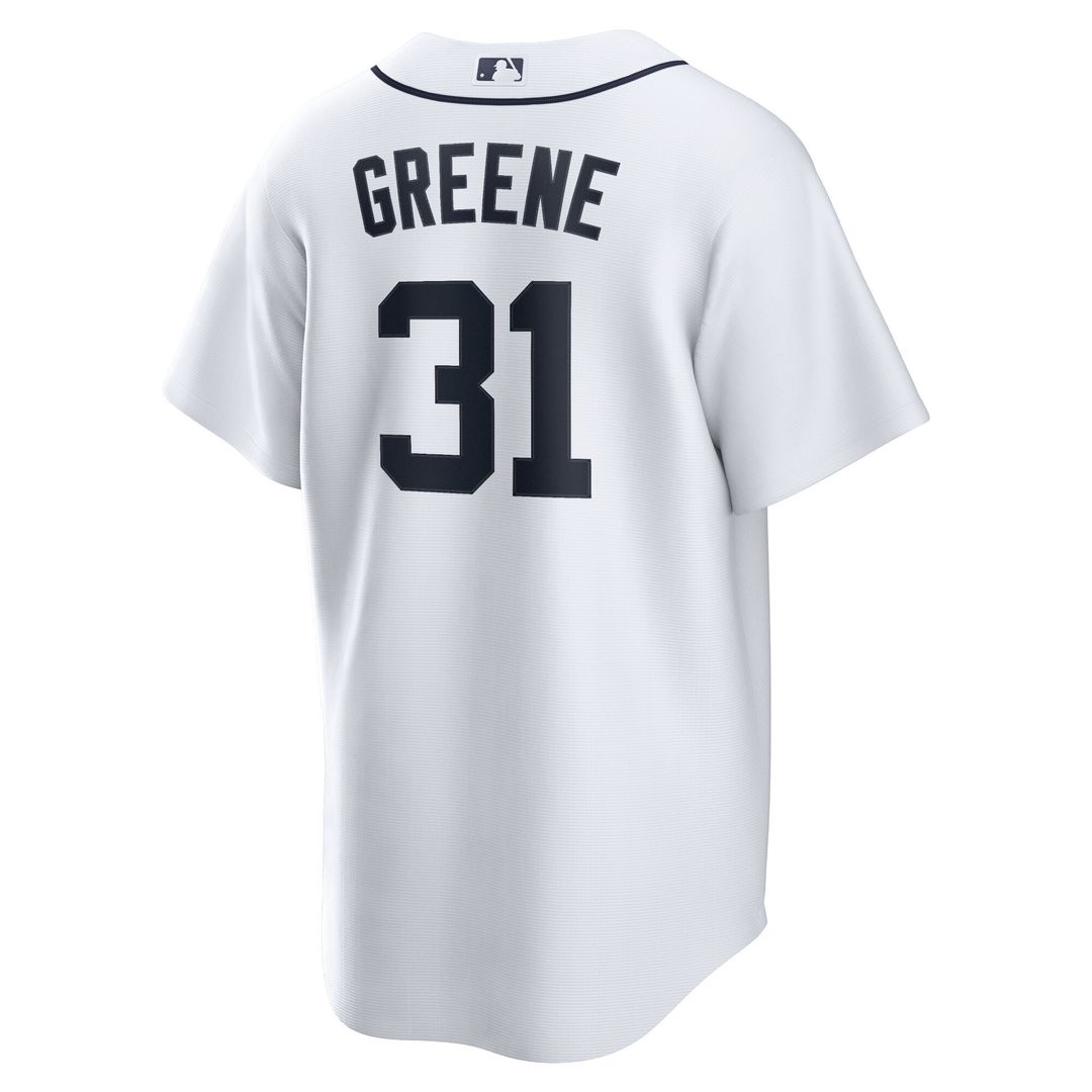 Detroit Tigers Riley Greene Nike Replica Player Jersey - White
