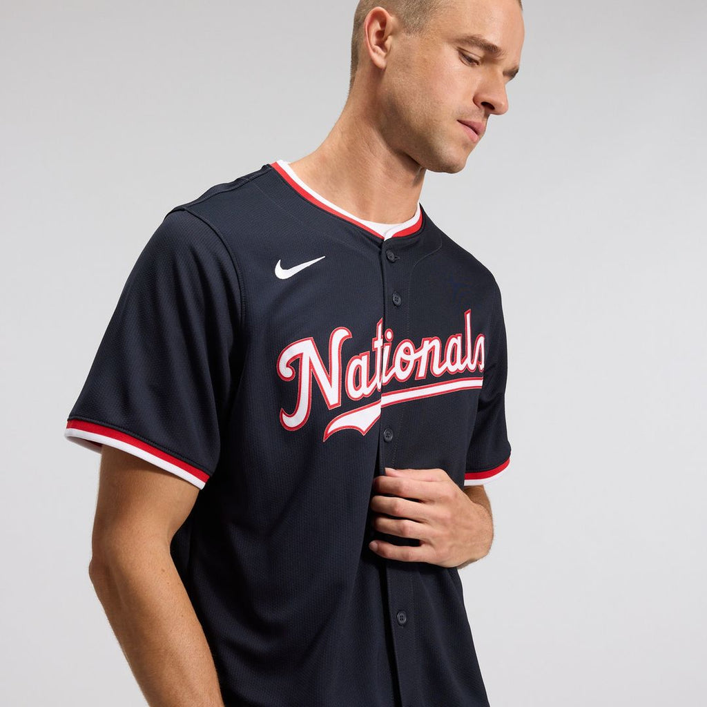 Washington Nationals James Wood Nike Alternate Limited Player Jersey - Navy