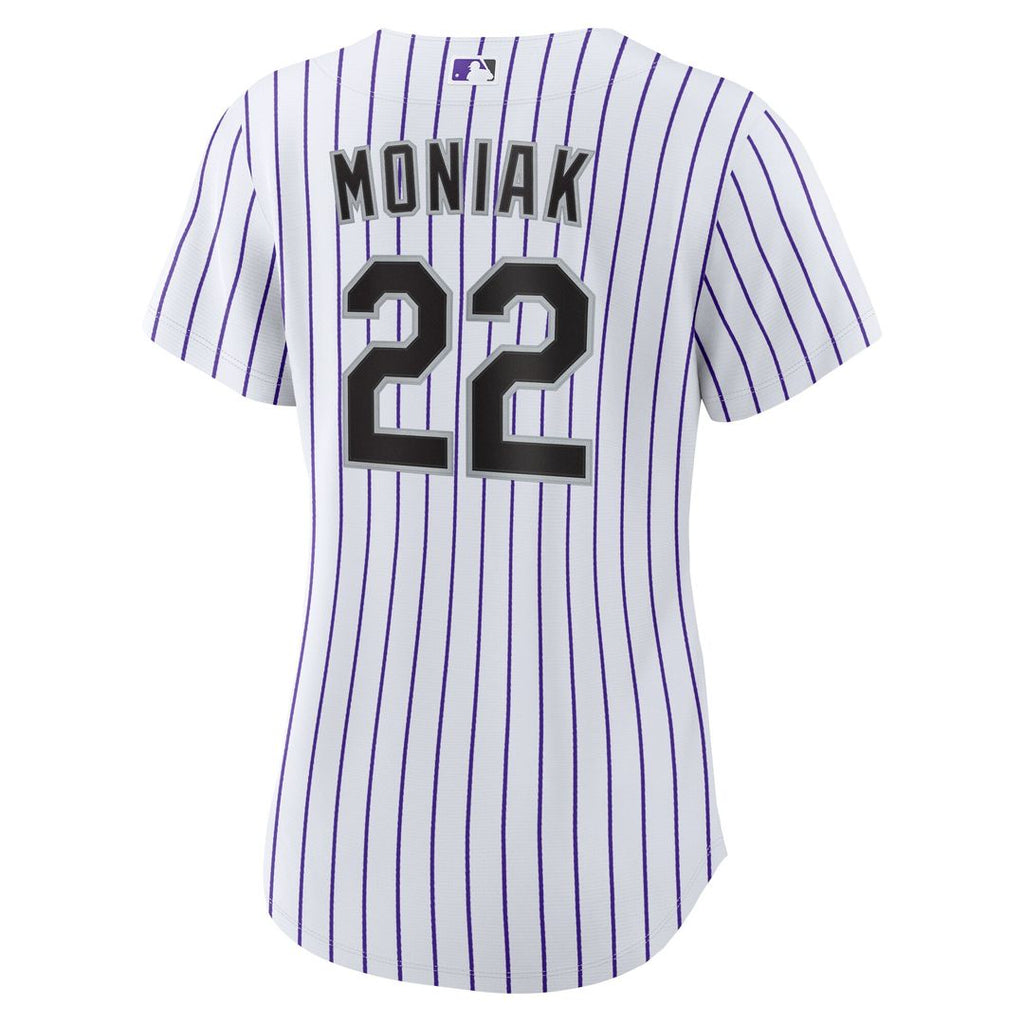 Colorado Rockies Mickey Moniak Nike Women's Home Replica Jersey - White