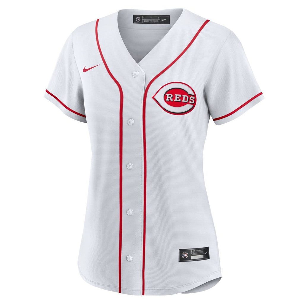 Cincinnati Reds Spencer Steer Nike Women's Home Replica Jersey - White