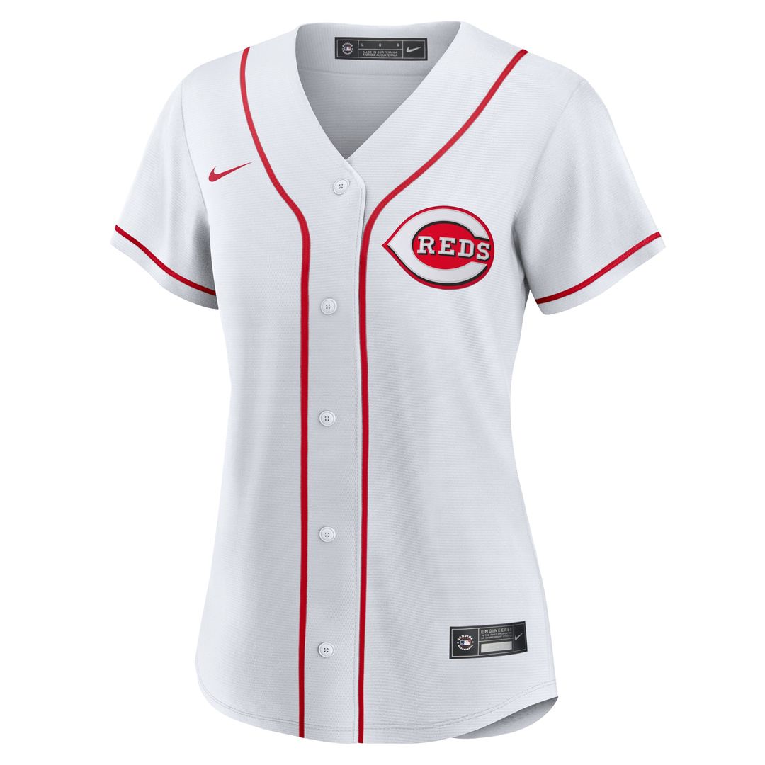 Cincinnati Reds Spencer Steer Nike Women's Home Replica Jersey - White