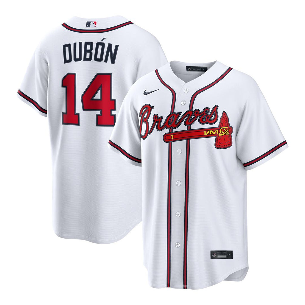 Atlanta Braves Mauricio Dubón Nike Home Replica Jersey - White