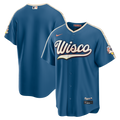 Milwaukee Brewers Nike 2026 City Connect Stadium Jersey - Mineral Blue