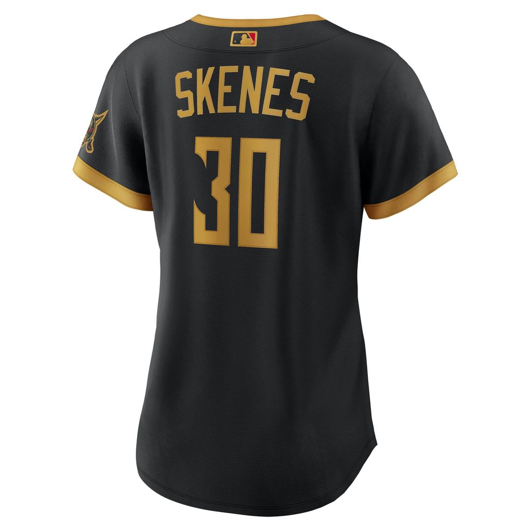 Pittsburgh Pirates Paul Skenes Nike Women's 2026 City Connect Stadium Jersey - Black