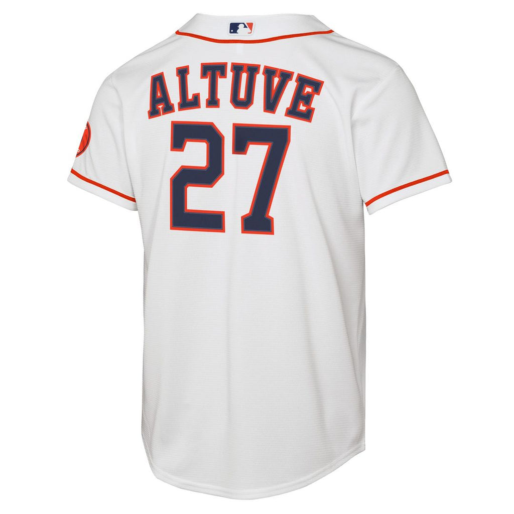 Houston Astros Jose Altuve Nike Youth Home Stadium Jersey - White