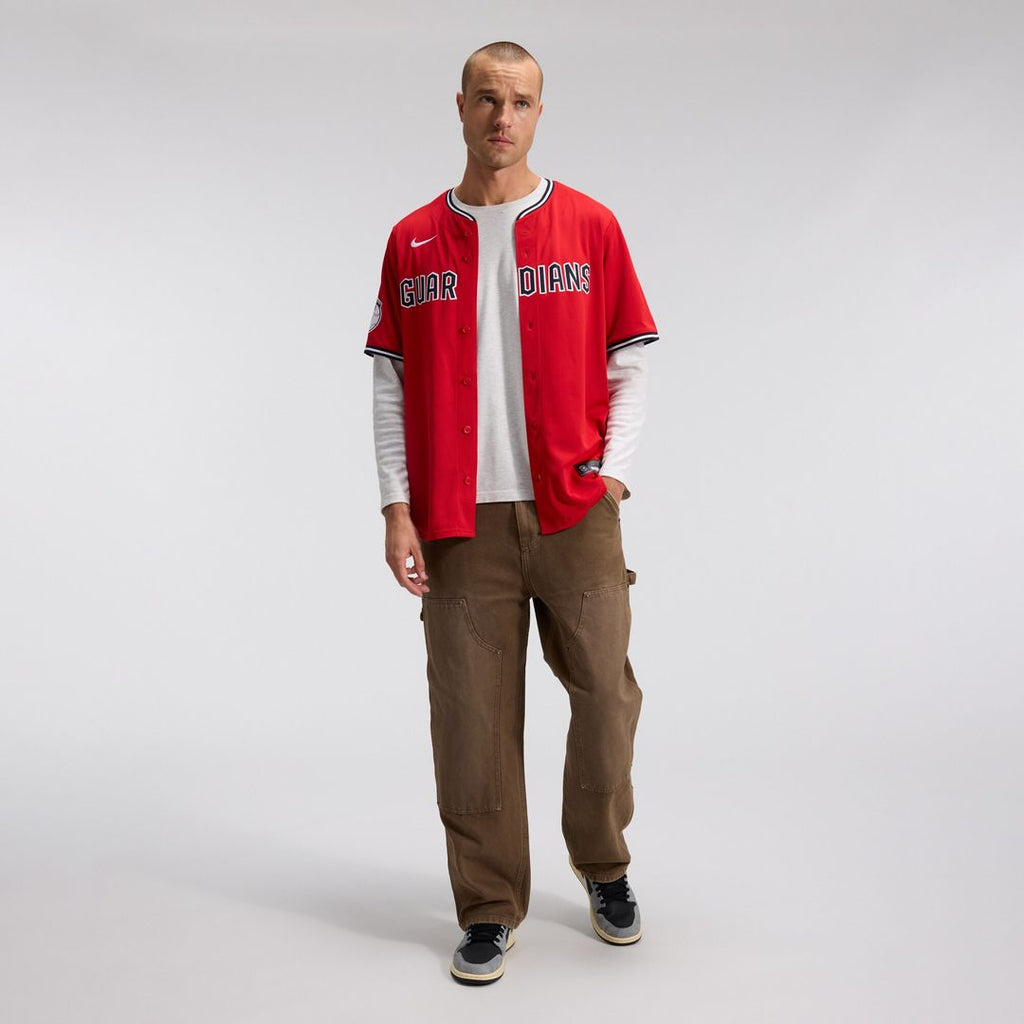Cleveland Guardians Nike Alternate Limited Jersey - Red