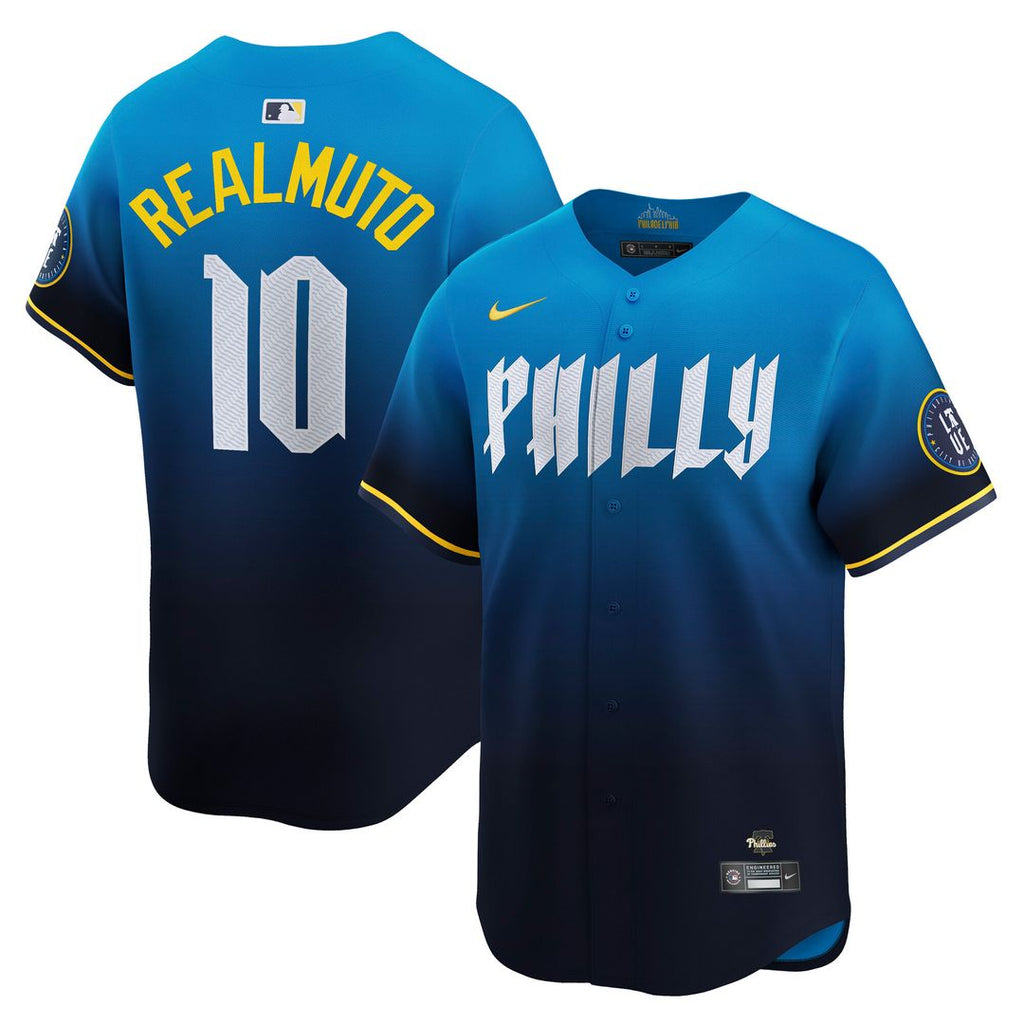 Philadelphia Phillies J.T. Realmuto Nike City Connect Limited Jersey - Navy