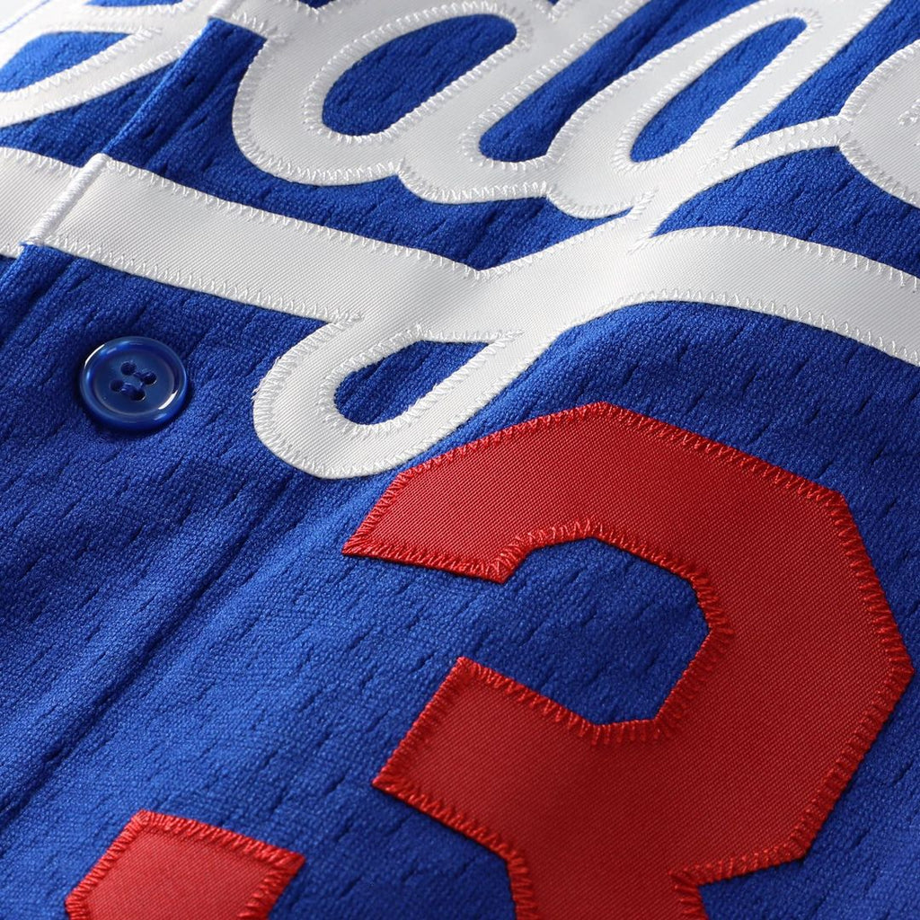 Los Angeles Dodgers Mike Piazza Mitchell & Ness Cooperstown Mesh Batting Practice Button - Up Jersey - Royal