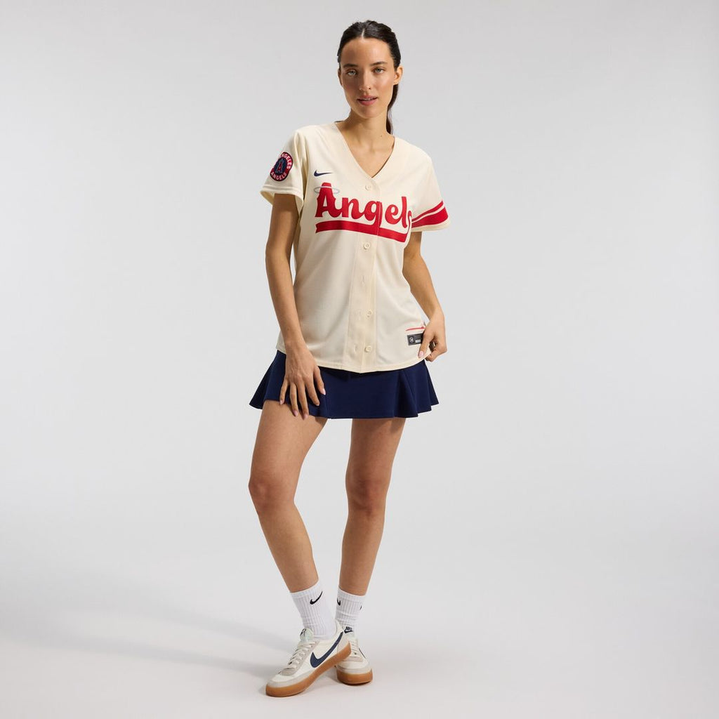 Los Angeles Angels Anthony Rendon Nike Women's City Connect Replica Player Jersey - Cream