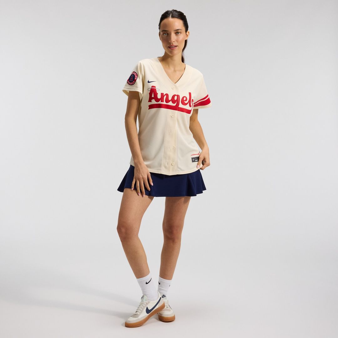 Los Angeles Angels Anthony Rendon Nike Women's City Connect Replica Player Jersey - Cream
