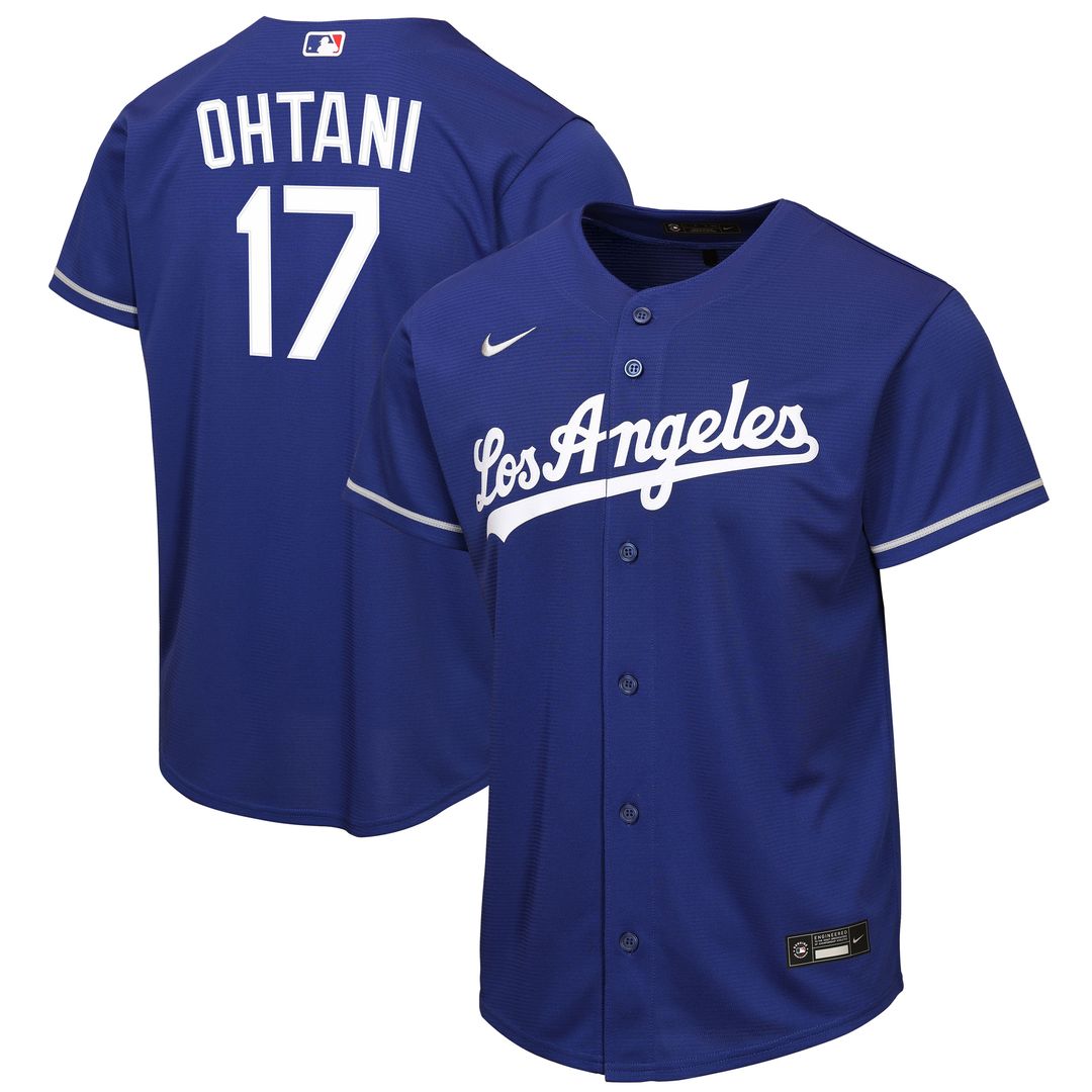Los Angeles Dodgers Shohei Ohtani Nike Youth Alternate Replica Jersey - Royal