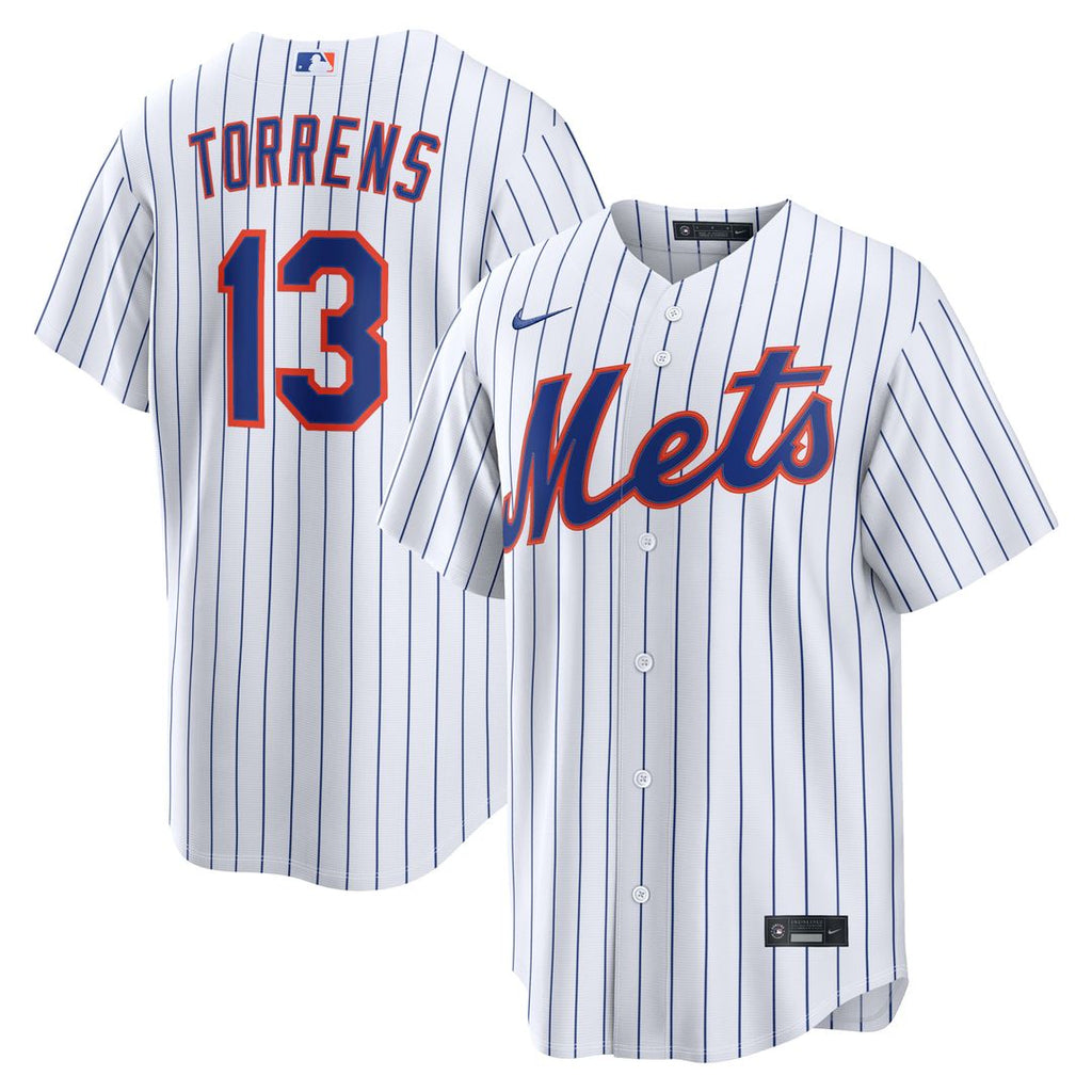 New York Mets Luis Torrens Nike Home Replica Jersey - White