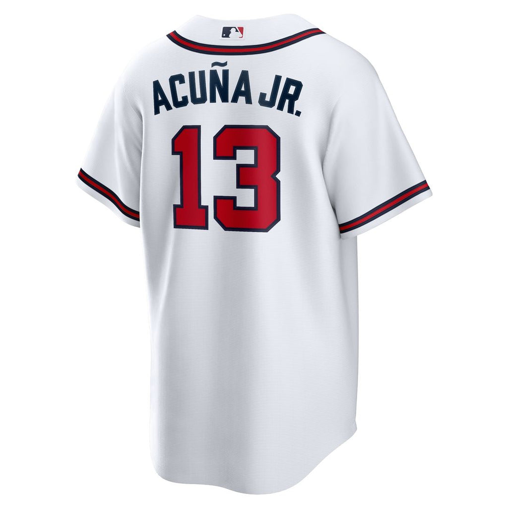 Atlanta Braves Ronald Acuna Jr. Nike Home Replica Player Name Jersey - White