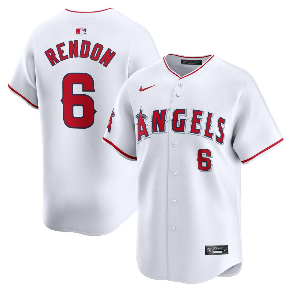 Los Angeles Angels Anthony Rendon Nike Home Limited Player Jersey - White